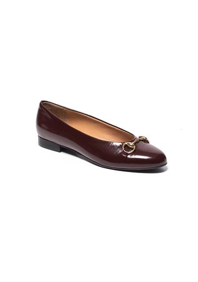Patent Leather Bordeaux C233 Babet Kadın Diğer 69 32 V1 Chiara Bellini Patent Leather Weinkled Bordo