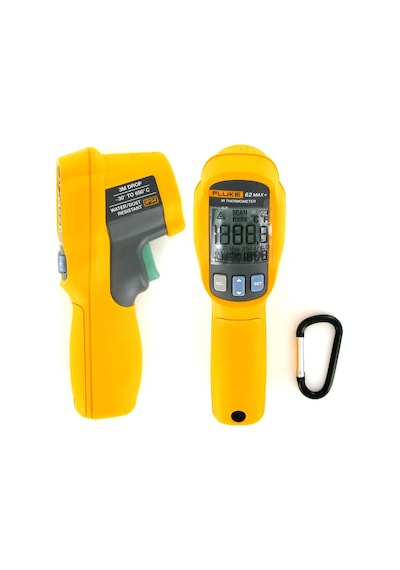 Fluke 62 Max+ İnfrared Termometre -30 Derecec + 650 Derecec