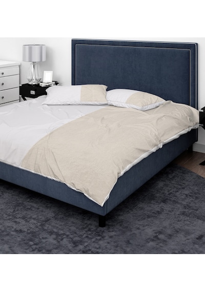 Pure Ekru Krem El İşi Nevresim Takımı 200x220 4701 Krem - Bej