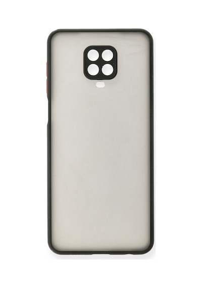 Xiaomi Redmi Note 9 Pro Uyumlu Kılıf Montreal Silikon Kapak - Siyah