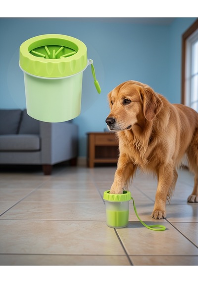 Orta Büyük Irk Köpek Pati Yıkama Kabı, Pratik Hijyen Çözümü