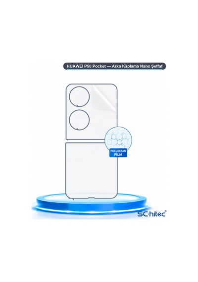 Huaweı P50 Pocket Uyumlu Arka Yüzey Hidrojel Koruyucu Film