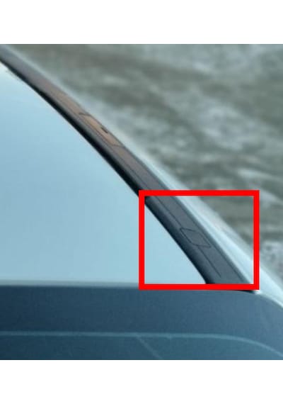 Megane 2 Tavan Çıtası Tapası Kapağı 2 Adet Takım