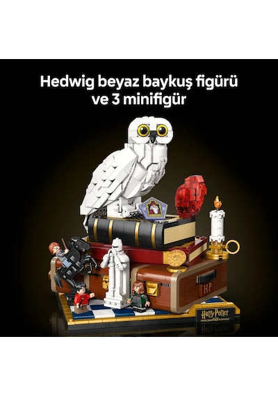 LEGO® Harry Potter™ Felsefe Taşı – Koleksiyoncu Versiyonu 76466 - Yetişkinler için Figür İçeren Model Yapım Seti (1571 Parça)