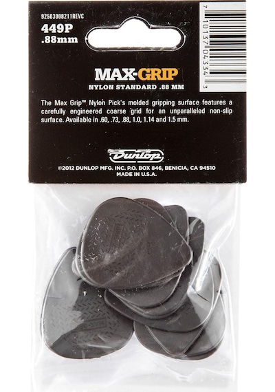 Jim Dunlop 449p.88 Nylon Standard 12li Pena Seti 0.88mm