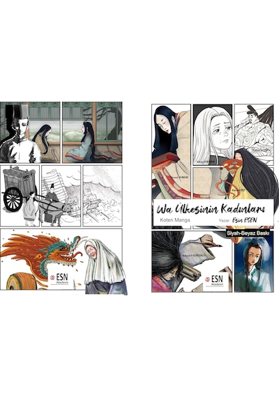 Wa Ülkesinin Kadınları Koten Manga , Türkçe, Siyah-beyaz,