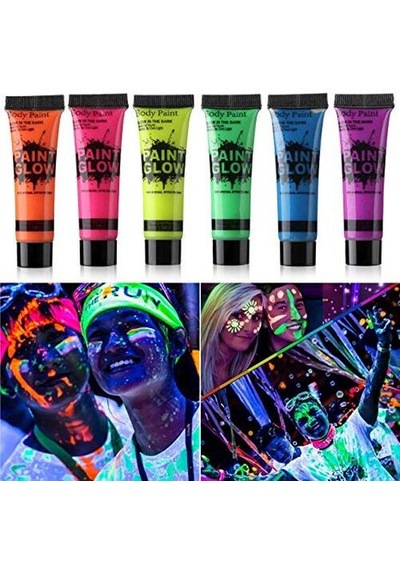 Glow Sboya Fosforlu Boya 12 Adet - Mg-874071