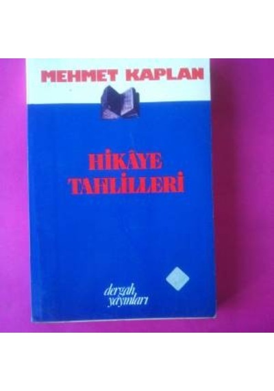 Hikaye Tahlilleri Mehmet Kaplan