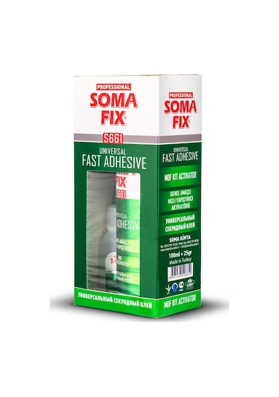 Somafix S661 Hızlı Yapıştırıcı 100ml+25gr