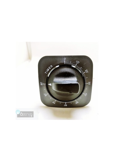 Kumtel Luxell Asel Kare Mini Fırın Zaman Saati Timer 90-120dakika Ozn-912a Kapaklı 120 Dakika