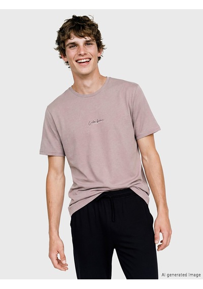 Lc Waikiki Lc Waıkıkı Pembe Standart Kalıp Erkek Pijama Takımı