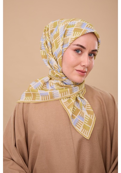 Silk Home Yaz Esintisi Eşarp 150001-05 Butter Yellow, Bebe Mavi, Limon Sarı, Yeşil