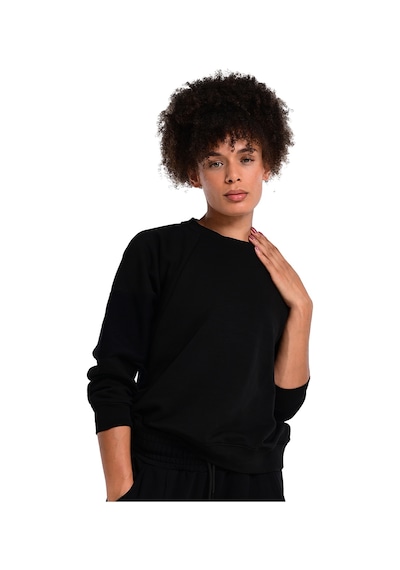 Sportive Huesca Kadın Siyah Günlük Stil Sweatshirt 24kk006-syh 1656483 SiYAH