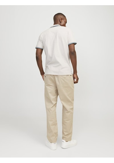 Jack & Jones Jack Jones Jjepaulos Polo Tişört 12136668 Krem