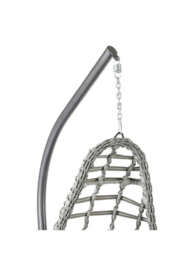 Seferihisar Tek Kişilik Rattan Salıncak 135 135 Gri Seferihisar Tek Kişilik Rattan Salıncak 135 135 Gri