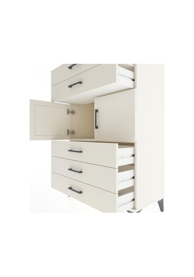 Hyperion Dolap Tek Raflı 5 Çekmeceli 2 Kapaklı 88x44x134 Ayta... Aytaşı Hyperion Dolap Tek Raflı 5 Çekmeceli 2 Kapaklı 88x44x134 Ayta... Aytaşı