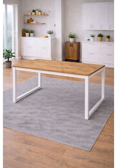 5'li Mutfak Masa Takımı, 4 Sandalye Ve 1 Masa, Yemek Odası, Bahçe Takımı, 4 Kişilik, Metal Ayaklı Masa: Çam/beyaz - Sandalye: Siyah 5'li Mutfak Masa Takımı, 4 Sandalye Ve 1 Masa, Yemek Odası, Bahçe Takımı, 4 Kişilik, Metal Ayaklı Masa: Çam/beyaz - Sandalye: Siyah