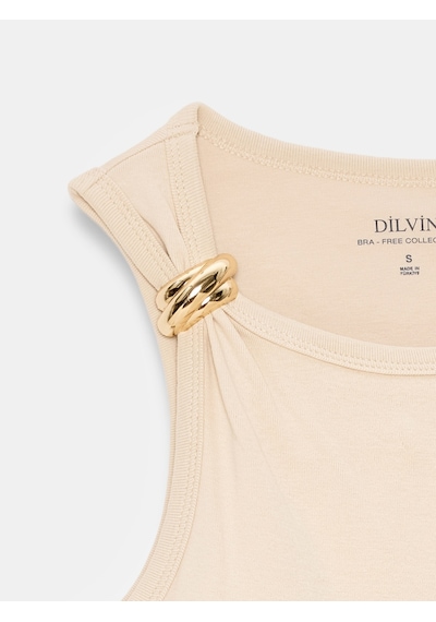 Dilvin 33080 Toka Detaylı Bra-free Atlet-taş