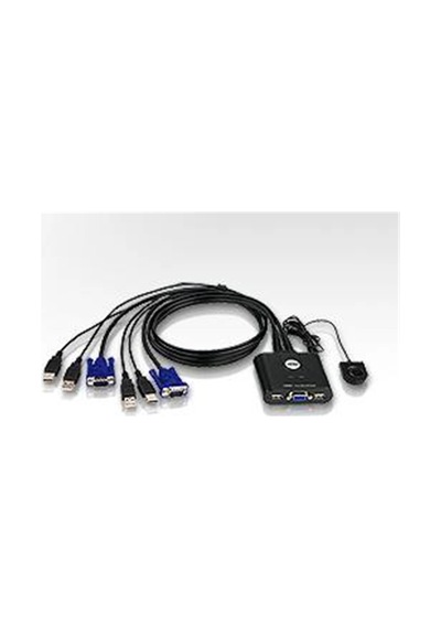 Aten Cs22u-a7 2 Port Vga Kvm Switch Kdo