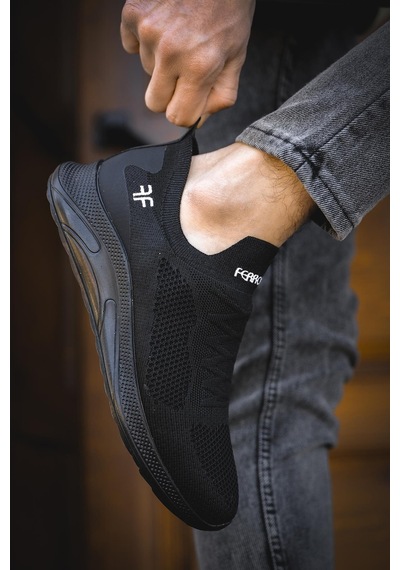 Ossa Slip On Nefes Alan Kalın Taban Erkek Sneaker