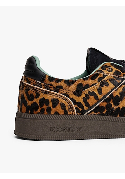 Tommy Hilfiger The Greenwıch Edge Leopard Kadın Beyaz Spor Ayakkabı - En0en02904 Beyaz