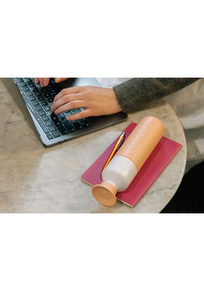Dopper Insulated Yalıtımlı Termos Şişe 350 Ml - Şeftali Yavruağzı / Beyaz