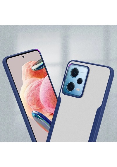 Newface - 805 - Xiaomi Redmi Note 12 5g Kılıf Platin Silikon - Edntrend - - Lila