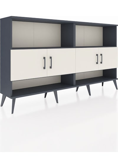 Arges Konsol 4 Raflı 4 Kapaklı 176x30x99 Antrasit-aytaşı/antrasit Antrasit-aytaşı/antrasit Arges Konsol 4 Raflı 4 Kapaklı 176x30x99 Antrasit-aytaşı/antrasit Antrasit-aytaşı/antrasit