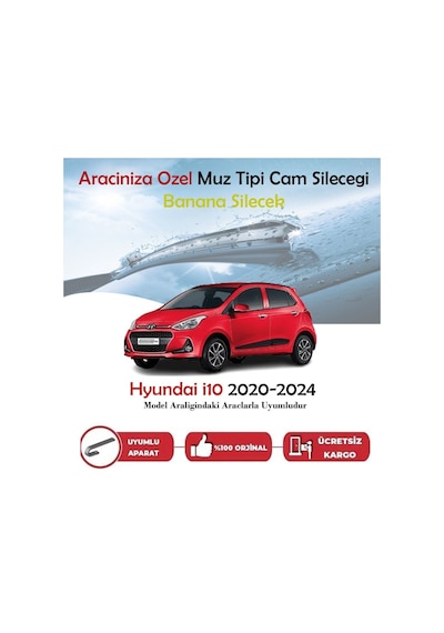 Hyundai İ10 Muz Silecek Takımı 2020-2024
