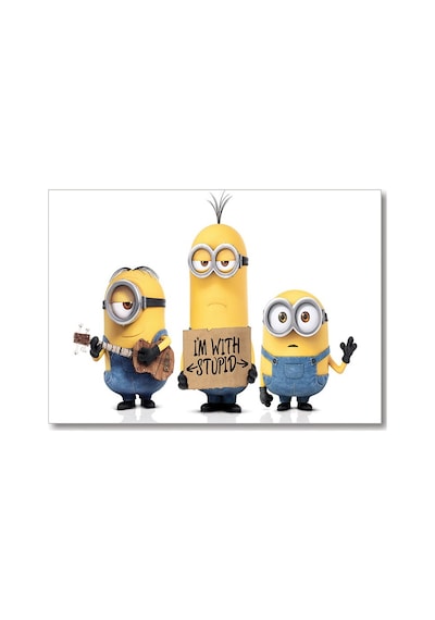 Cakasepetim Minions-3 İn 1 Ahşap Mdf Tablo