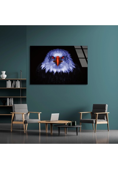 Kel Kartal - Cam Tablo - Deg1124 125 X 80 Cm