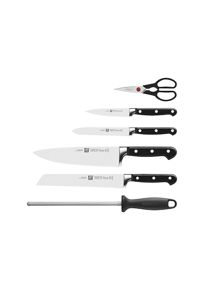 Zwilling 356210040 Bambu Blok 7 Parça Profesyonel Bıçak Seti S- Siyah