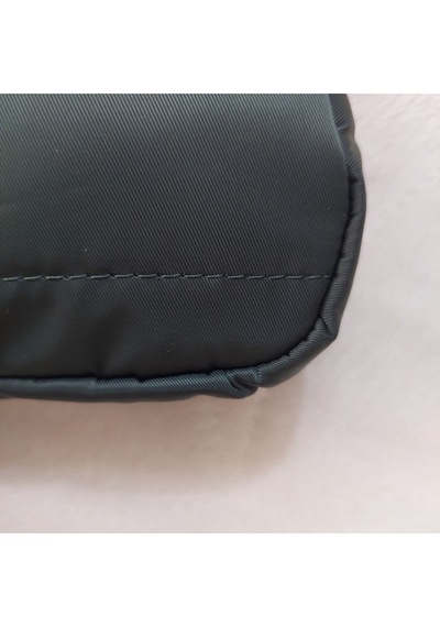 Newish Polo Portföy Stil Çift Gözlü Makyaj Ve El Çantası-dokulu Model Siyah 01