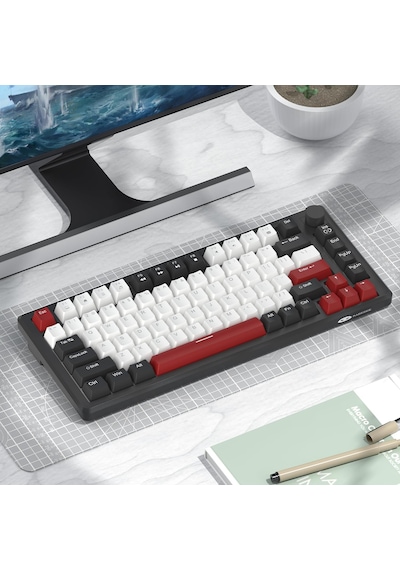 Magegee Star75 83 Tuş Led Kablolu Mekanik Siyah Gaming Klavye