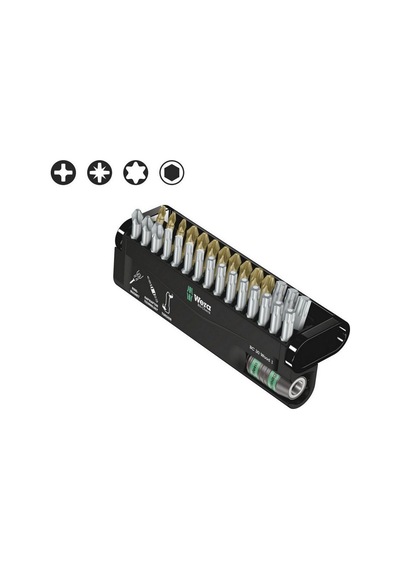 Wera Bit-Check 30 Ahşap 1 Bits Seti 05057433001