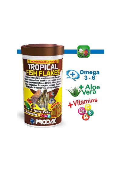 Prodac Tropical Fish Flakes 1000ml / 200gr