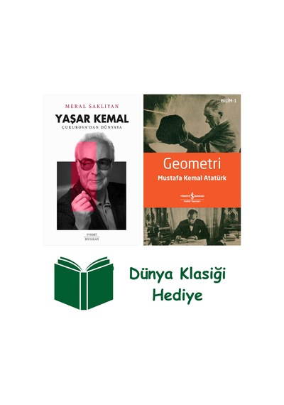 Yaşar Kemal - Çukurova Dan Dünyaya + Geometri + Dünya Klasiği Hediye