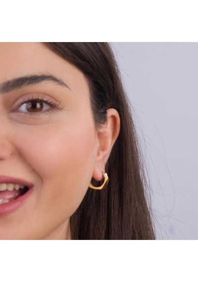 14 Ayar İtalyan Altın Küpe 3,05 Gr-6067
