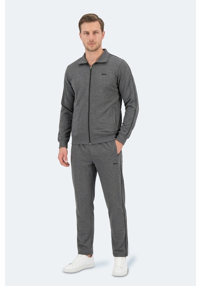 Slazenger Blowback Erkek Slim Fit Antrasit Eşofman Takımı
