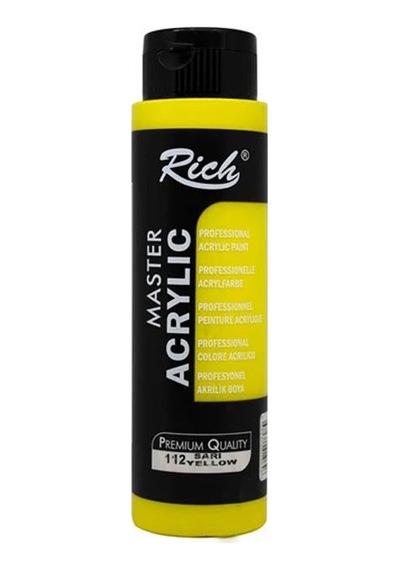 Rich Master Akrilik Boya Sarı 500Cc