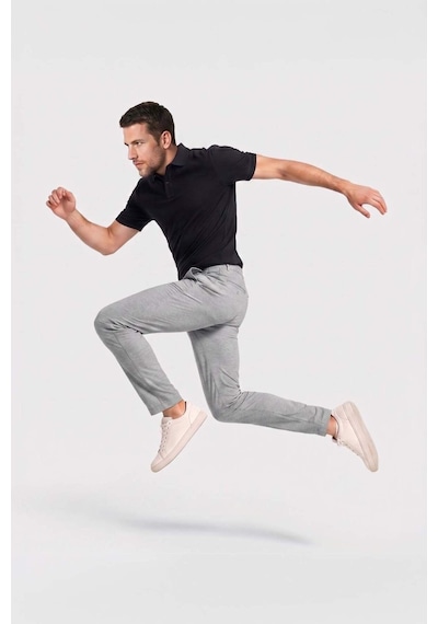 DeFacto Jogger Düz Paça Her Yöne Esneyen Yazlık Kumaş Pantolon -  T6317AZ25SPGR210