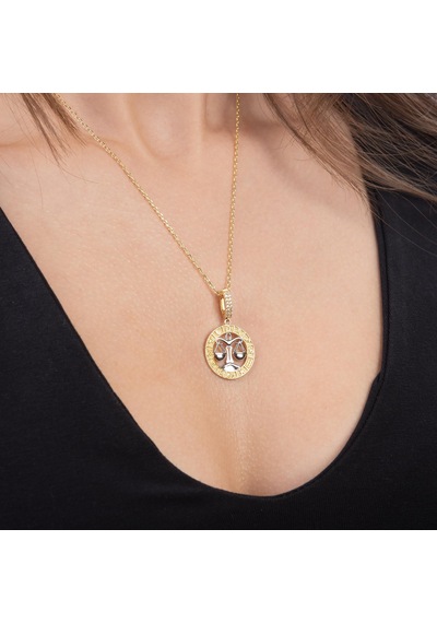 Terazi Burç Altın Charm 2,83 Gr-6488