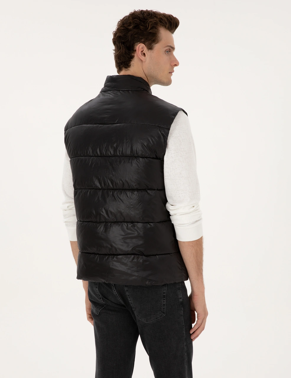 Pierre Cardin Erkek Siyah Mont Yelek 50313940-vr046 Siyah