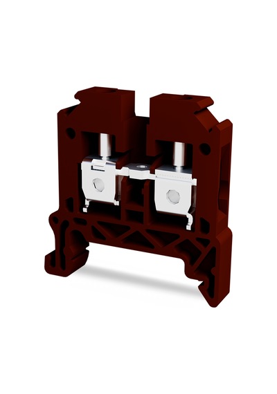 Tbloc Tbl 6mm Kahverengi Vidalı Tek Katlı Klemens