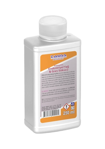 Tauss INTRACLEAR / ULTRA (Konsantre Endüstriyel Yağ & Gres Sökücü) 250 ml