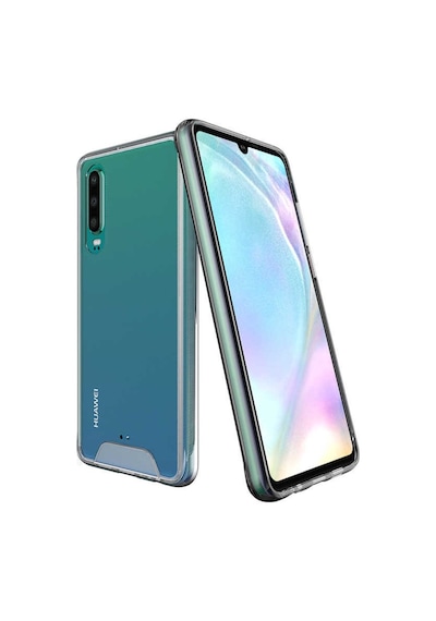 Huawei P30 Kilif Seffaf Sararmaz Gard Silikon 391288101