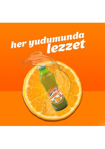 Beypazarı Mandalina Aromalı Maden Suyu 200 Ml X 24 Adet