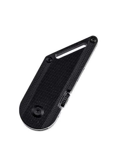 Kansept Dash Siyah G10 Sap Siyah Taşlanmış 154cm Çelik Mini Kamp Çakı T3045a1