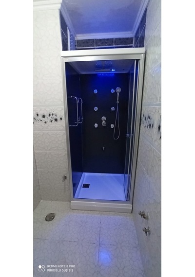 90X90 Kare Özel Üretim Kompakt Sistem Antrasit