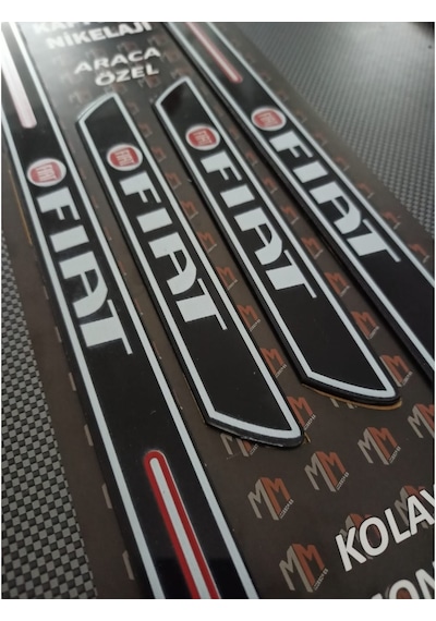 Fiat Punto Piano Black Kapı Eşiği 4'lü Set Fiat Punto Piano Black Kapı Eşiği 4'lü Set